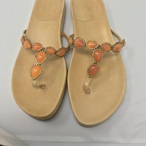 Stuart Weitzman “Fancy Free Oasis” Sandals Size 6